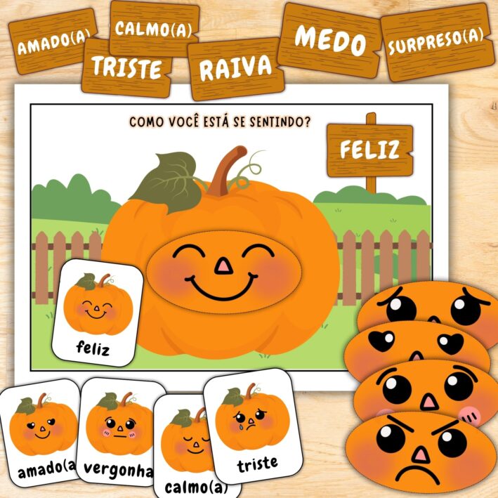 Abóbora das Emoções