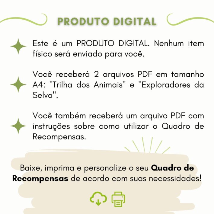 Quadros de Recompensas - Animais da Floresta - Imagem 5