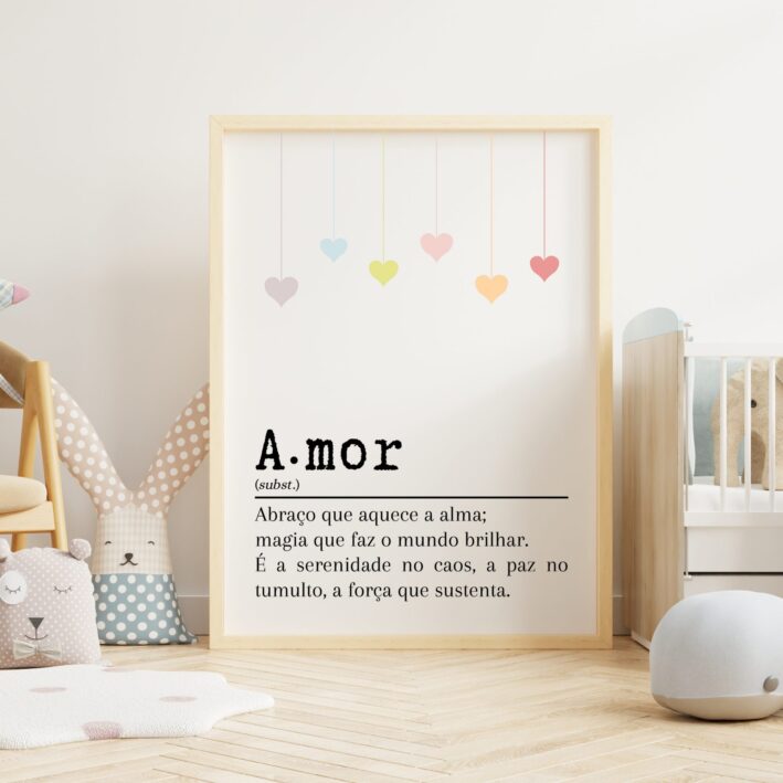 Arte para Quadro - Significado de Amor - Imagem 2
