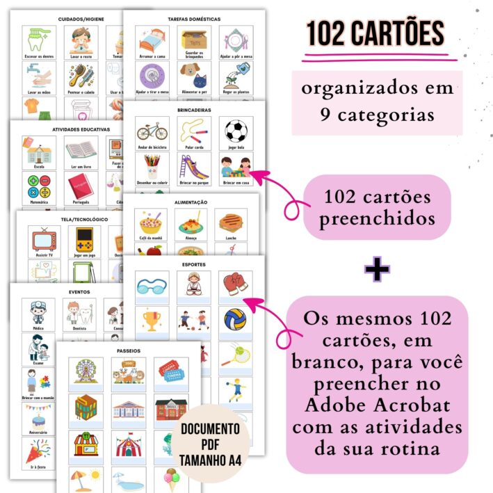 Kit Organizador de Rotina Infantil - Imagem 3