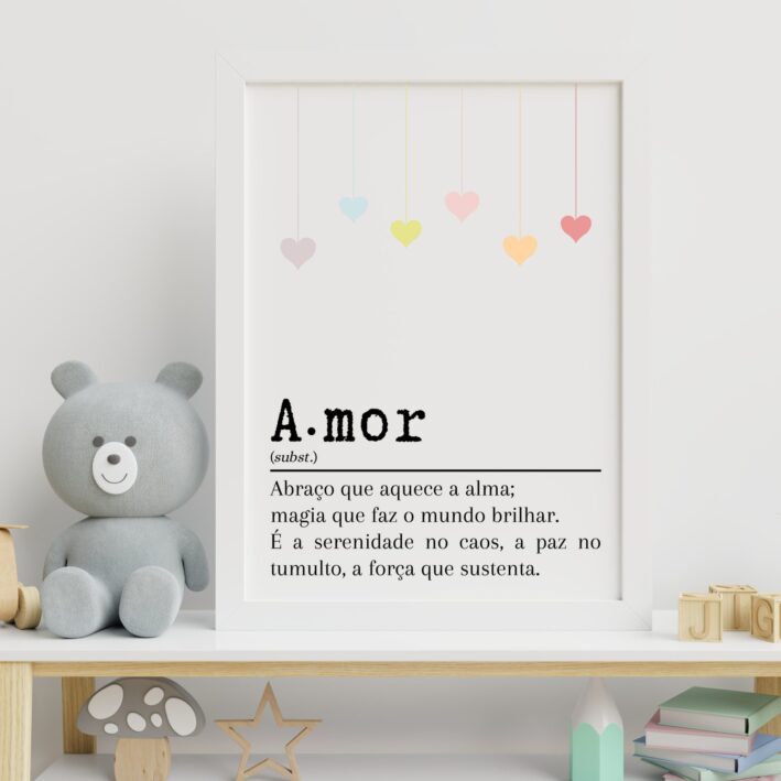 Arte para Quadro - Significado de Amor - Imagem 3