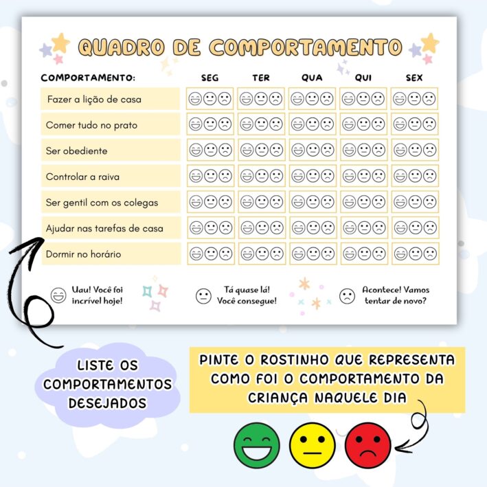 Quadro de Comportamento - Estrelas - Imagem 3