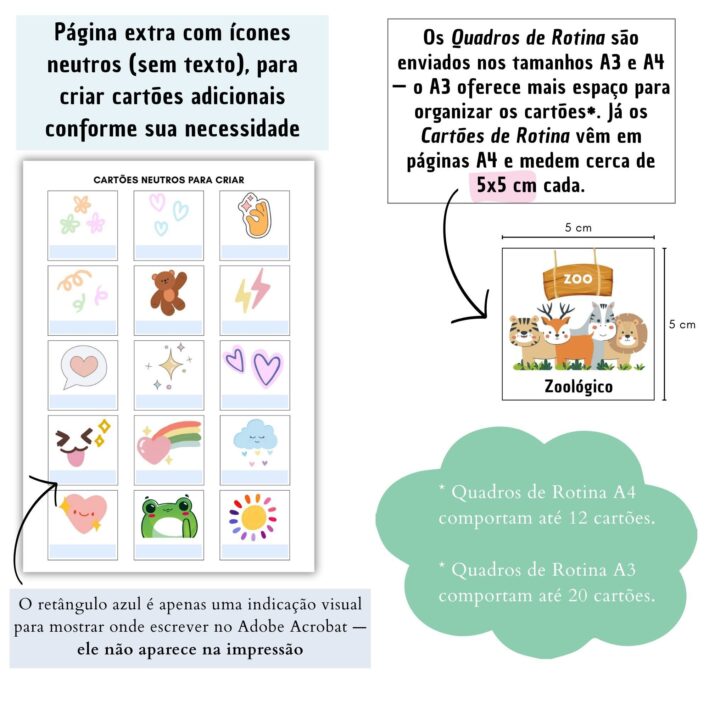 Kit Organizador de Rotina Infantil - Imagem 4