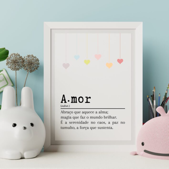 Arte para Quadro - Significado de Amor - Imagem 4