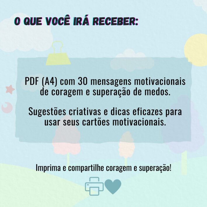 30 Cartões de Coragem e Superação de Medos - Imagem 5