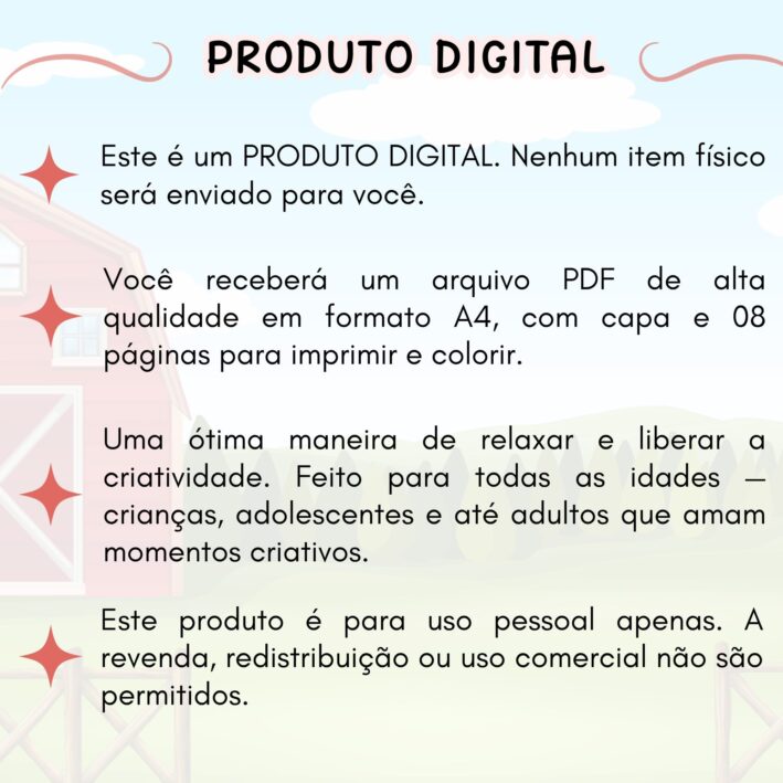 Páginas para Colorir - Pequenas Fazendeiras - Imagem 5