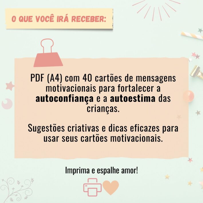 40 Cartões de Autoconfiança e Autoestima - Imagem 5