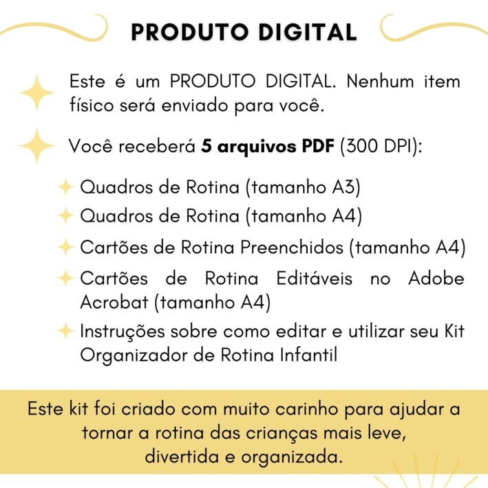 Kit Organizador de Rotina Infantil - Imagem 6