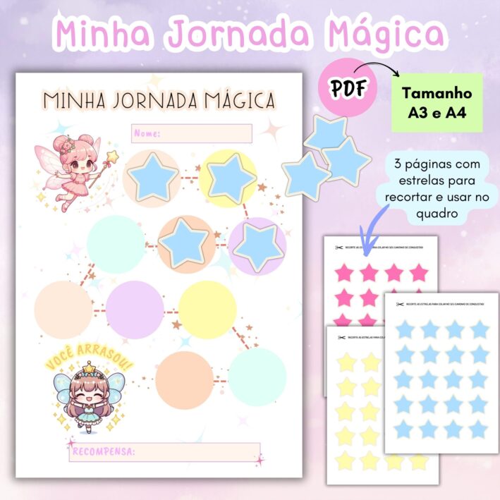 Quadro de Incentivo - Fadas - Imagem 2