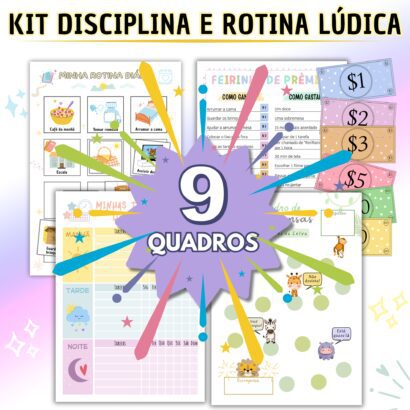 Kit Disciplina e Rotina Lúdica