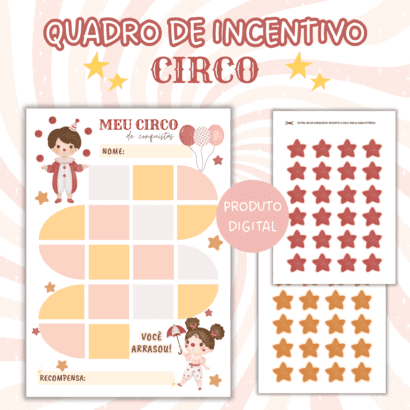 Quadro de Incentivo – Circo
